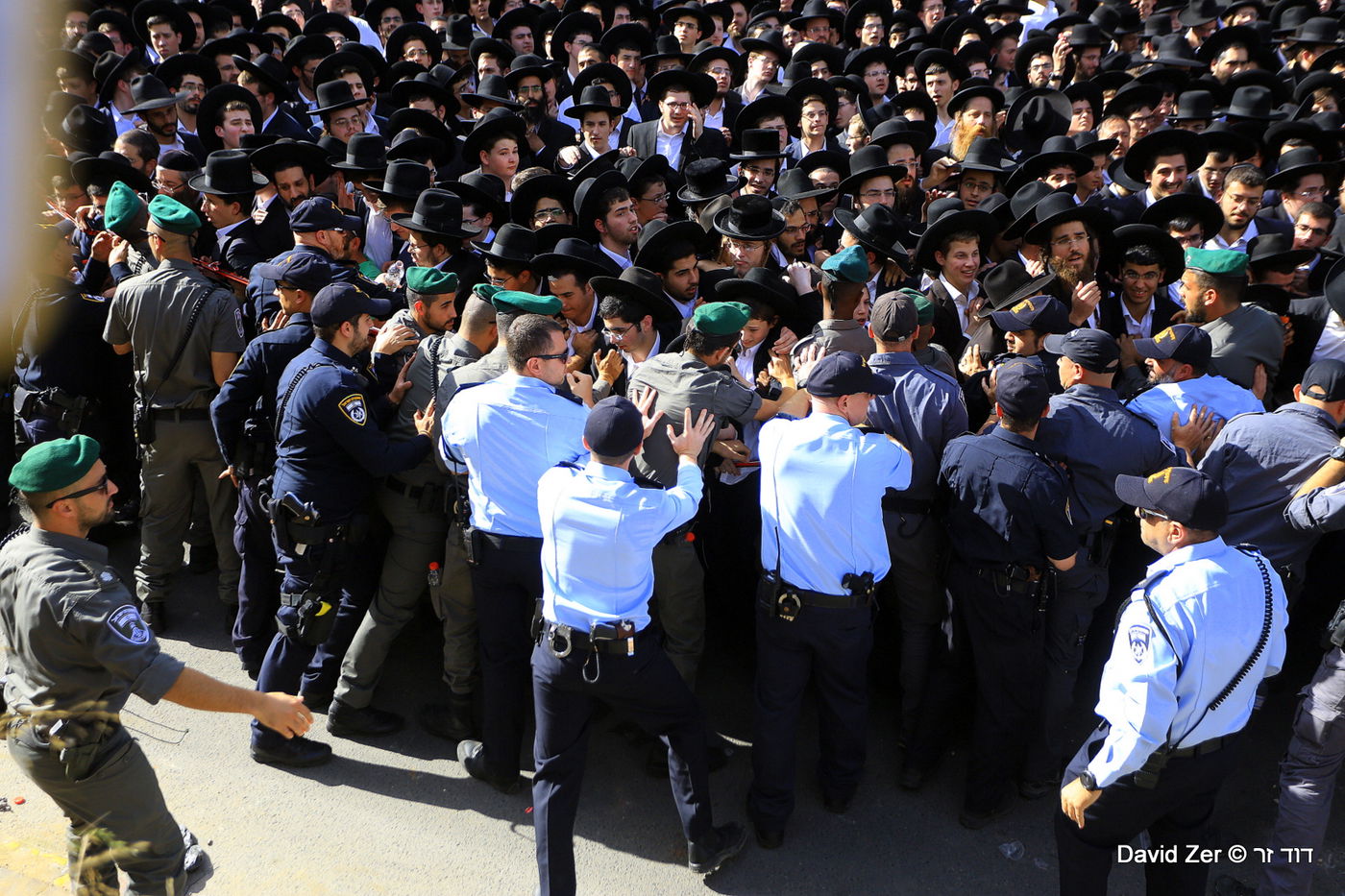 הלווית מרן הרב שטיינמן: התיעוד של דוד זר