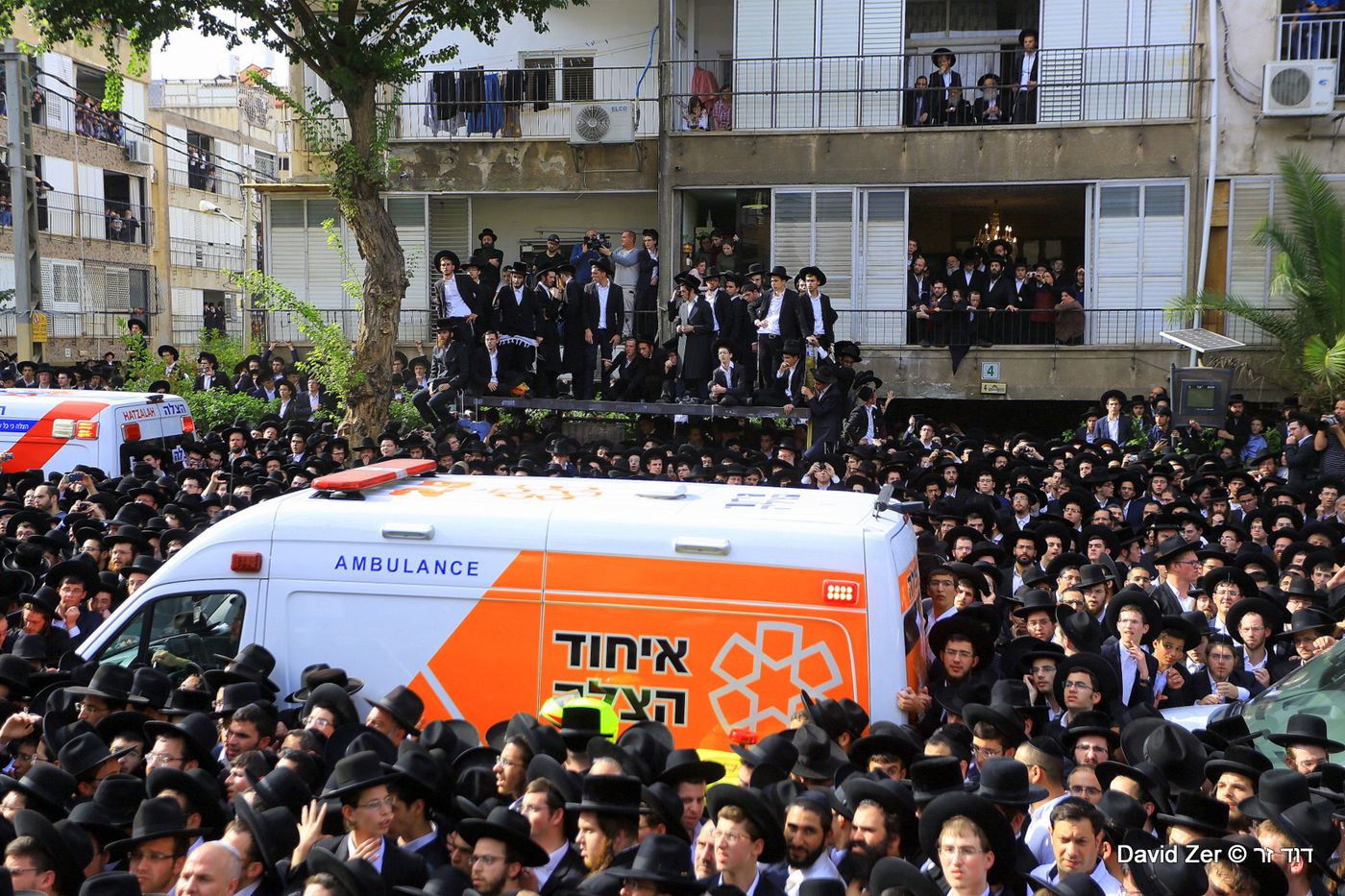 הלווית מרן הרב שטיינמן: התיעוד של דוד זר