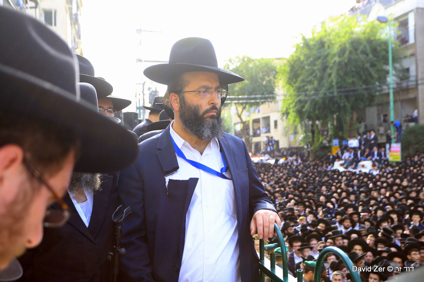 הלווית מרן הרב שטיינמן: התיעוד של דוד זר