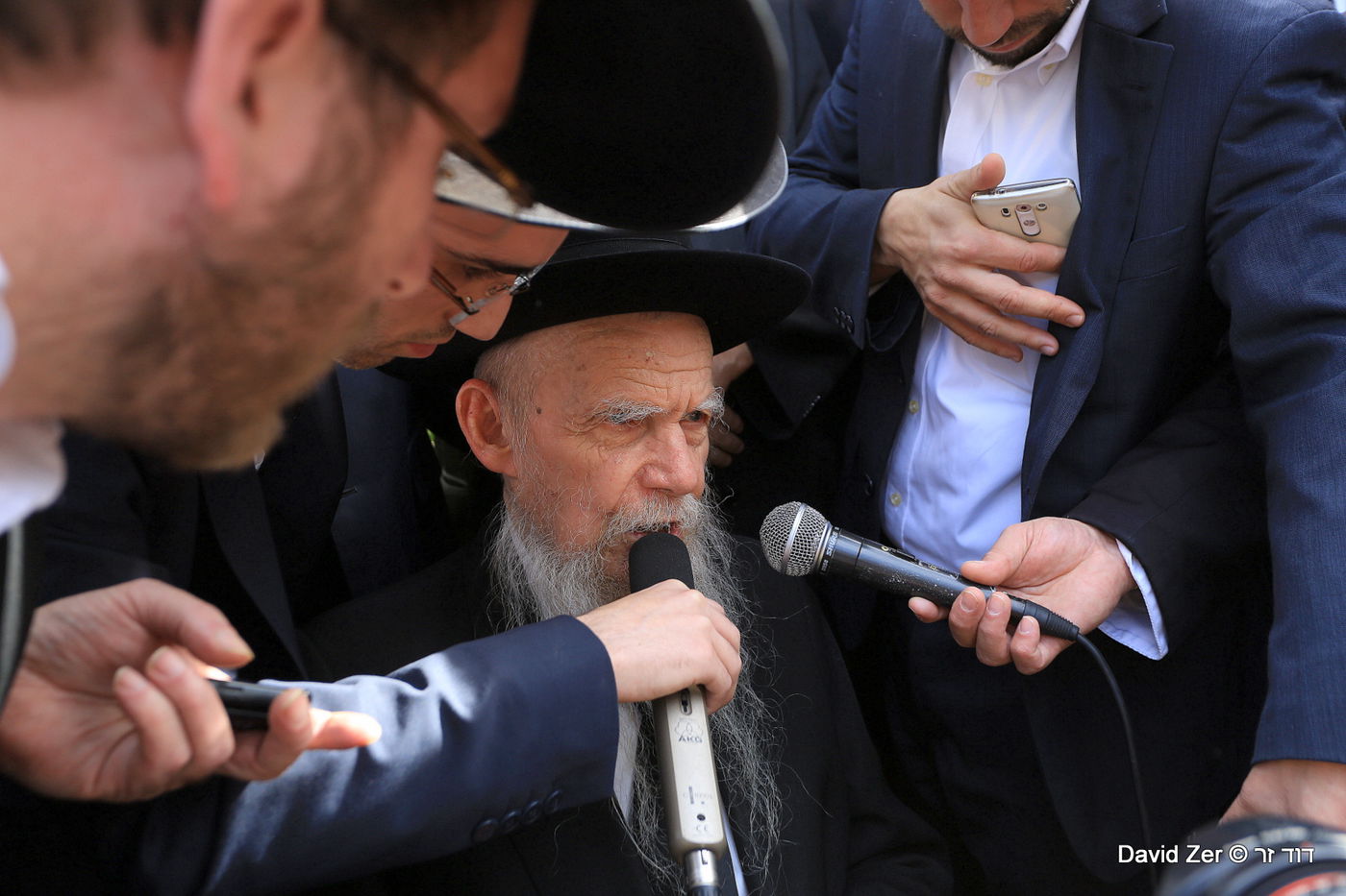 הלווית מרן הרב שטיינמן: התיעוד של דוד זר