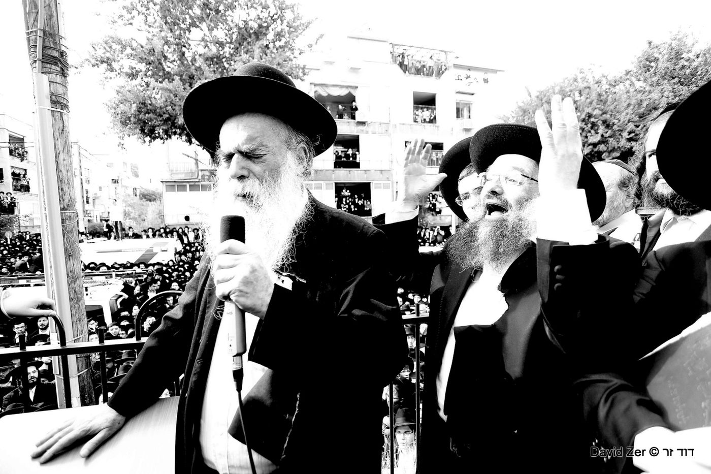 הלווית מרן הרב שטיינמן: התיעוד של דוד זר