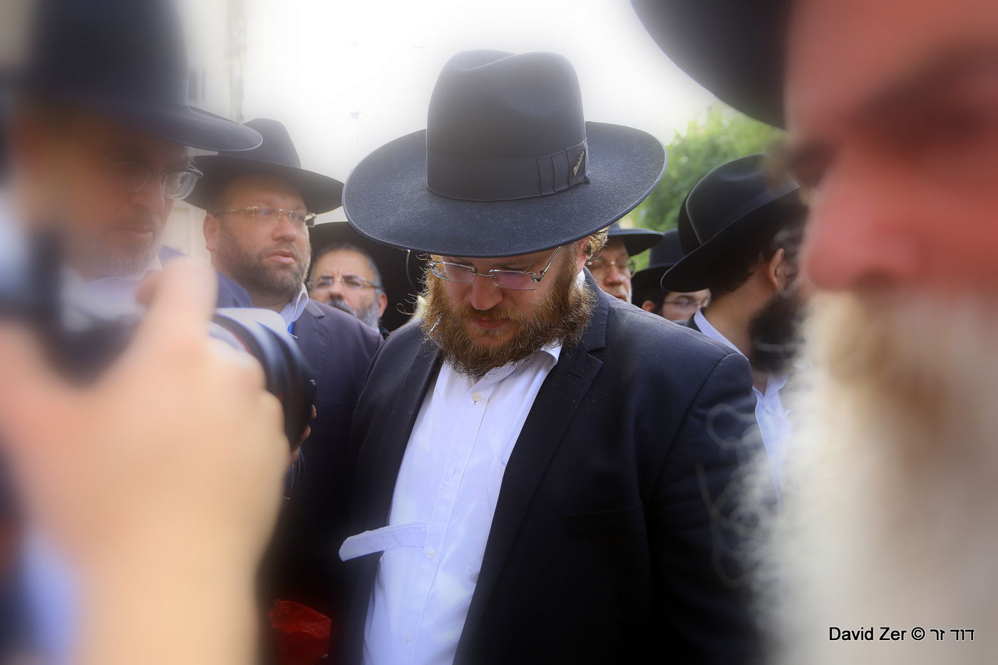 הלווית מרן הרב שטיינמן: התיעוד של דוד זר