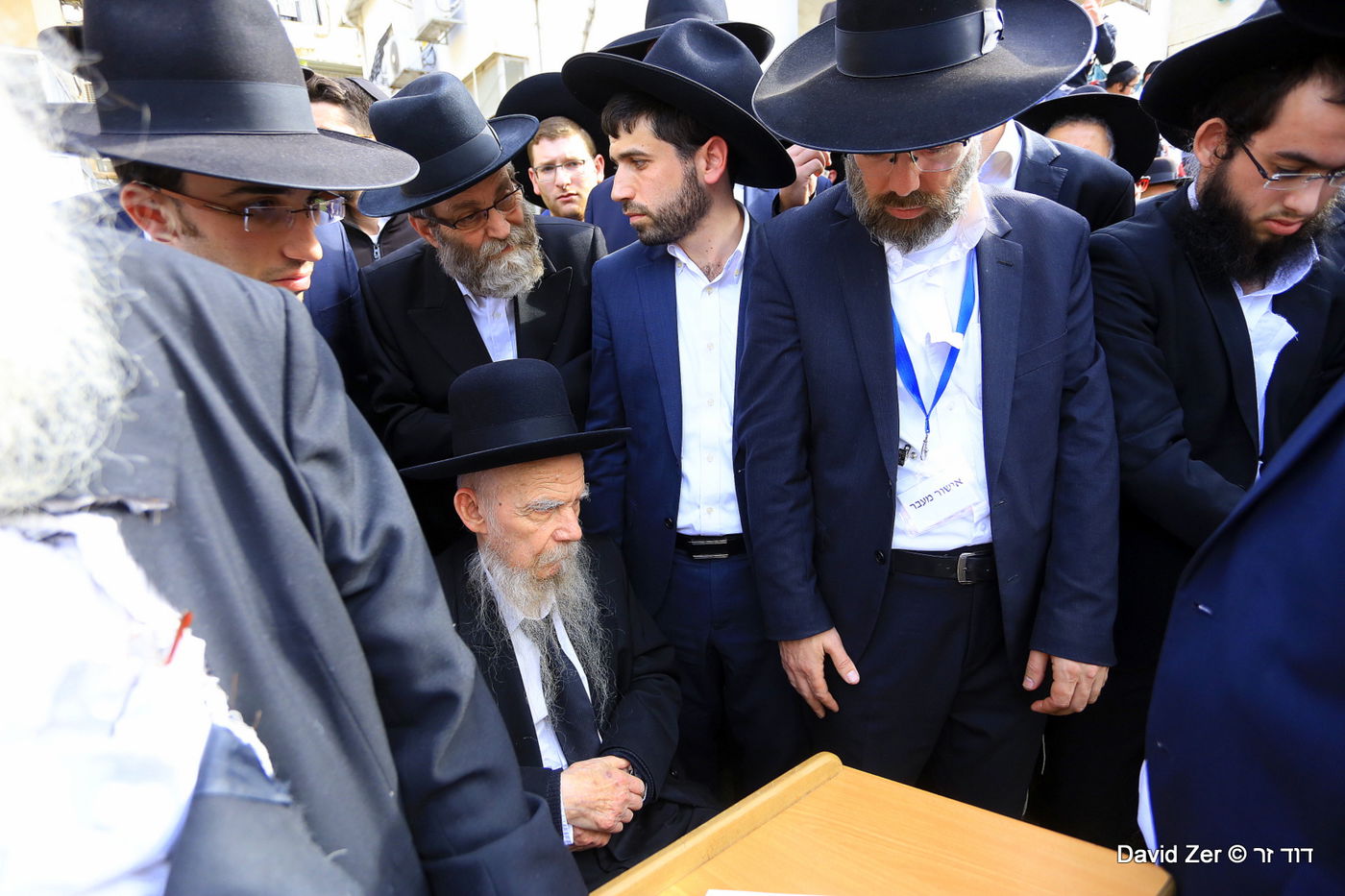 הלווית מרן הרב שטיינמן: התיעוד של דוד זר