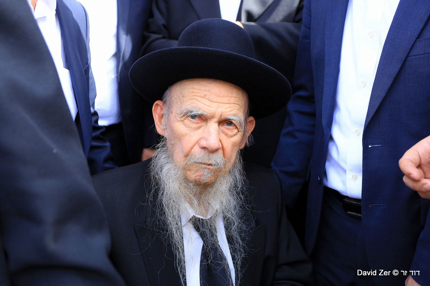 הלווית מרן הרב שטיינמן: התיעוד של דוד זר