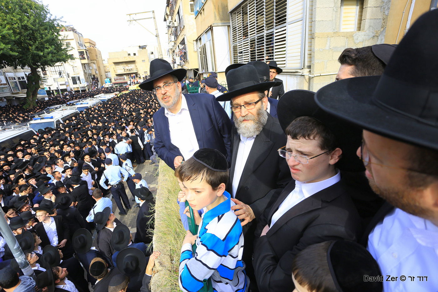 הלווית מרן הרב שטיינמן: התיעוד של דוד זר