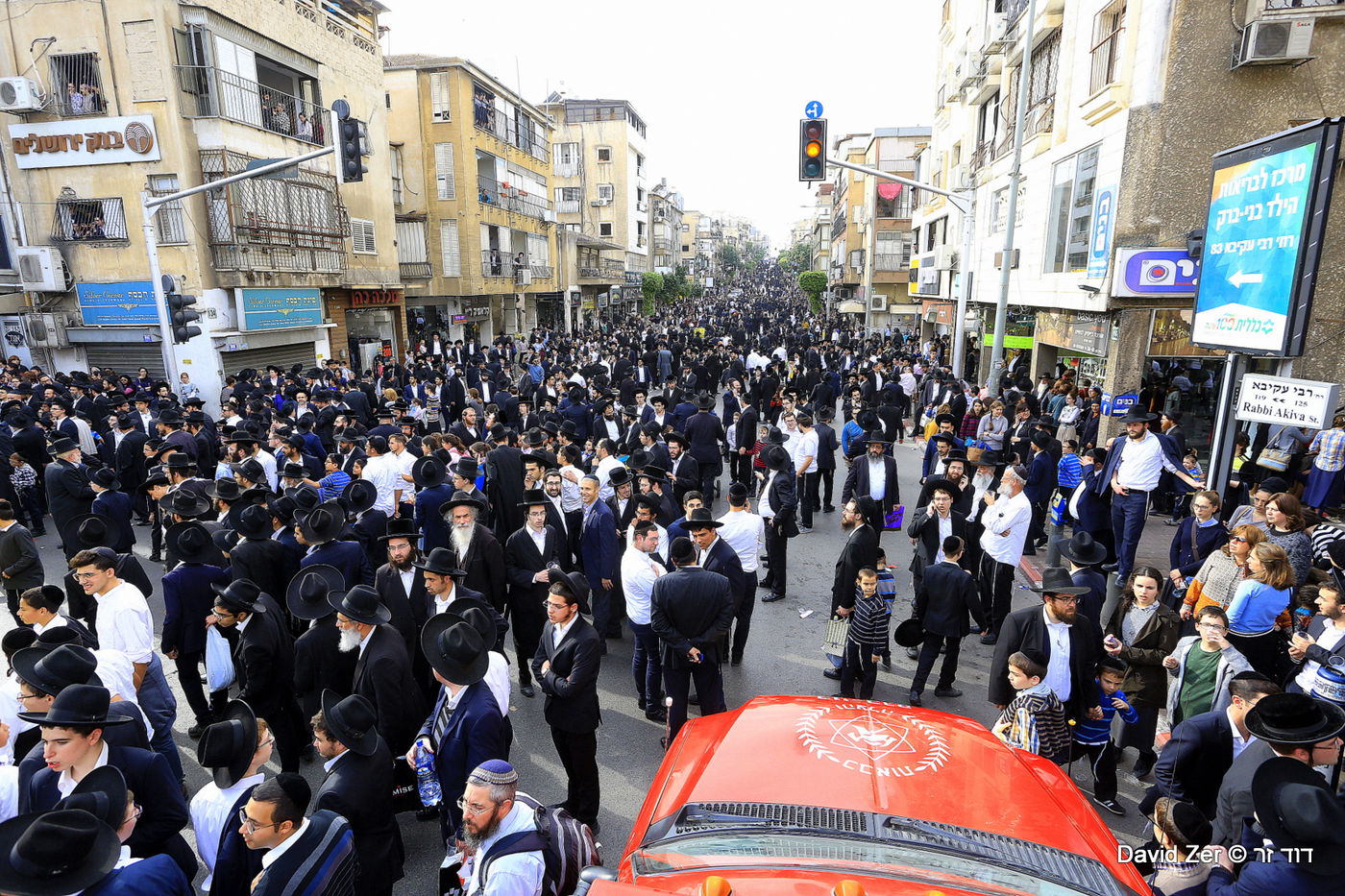 הלווית מרן הרב שטיינמן: התיעוד של דוד זר