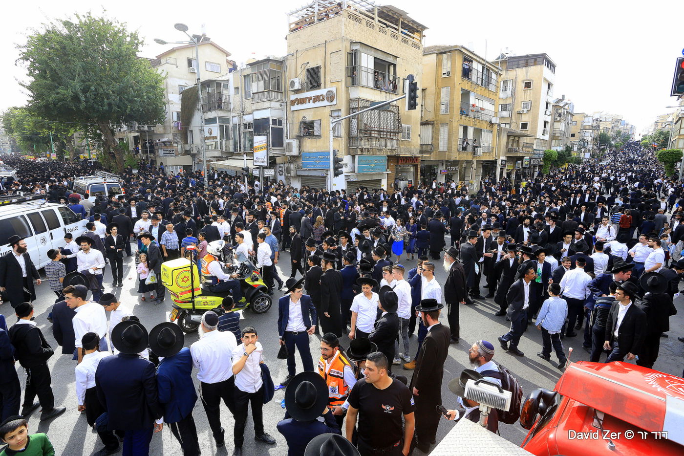 הלווית מרן הרב שטיינמן: התיעוד של דוד זר