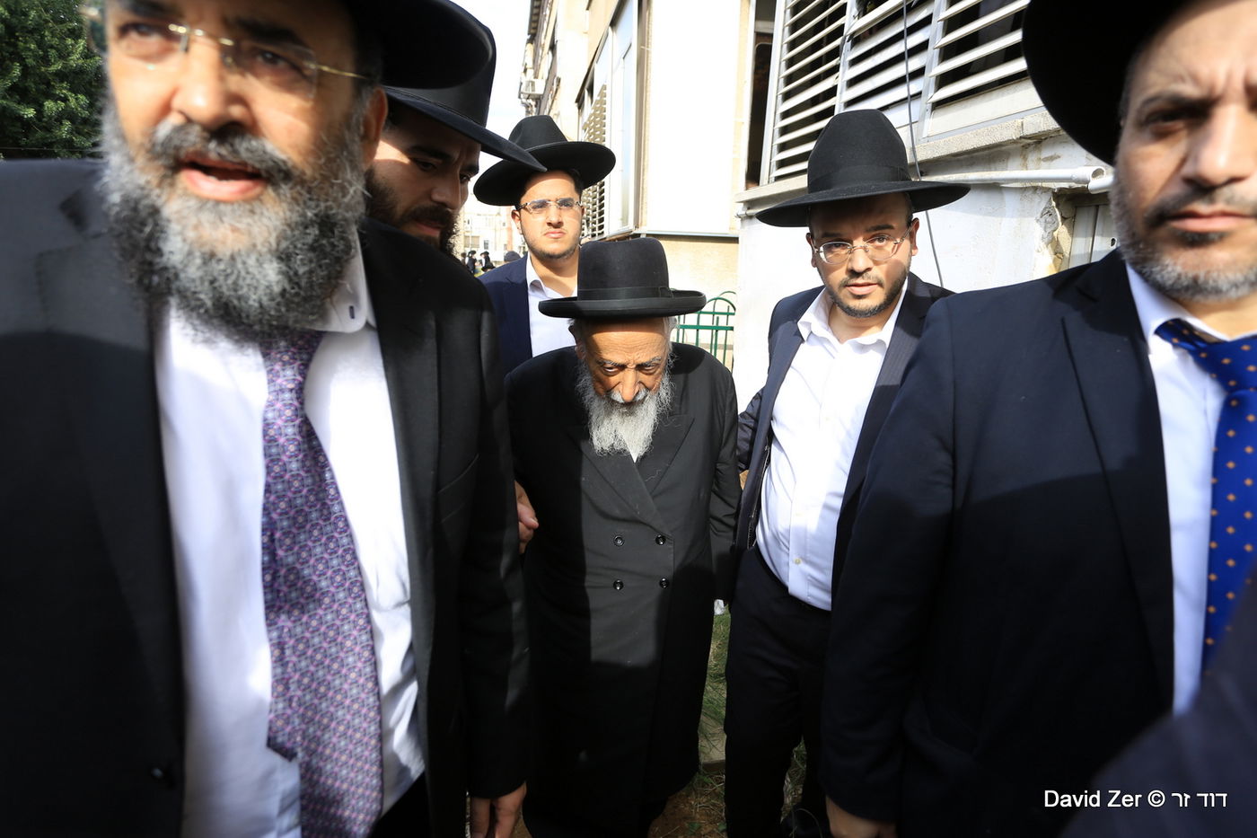 הלווית מרן הרב שטיינמן: התיעוד של דוד זר