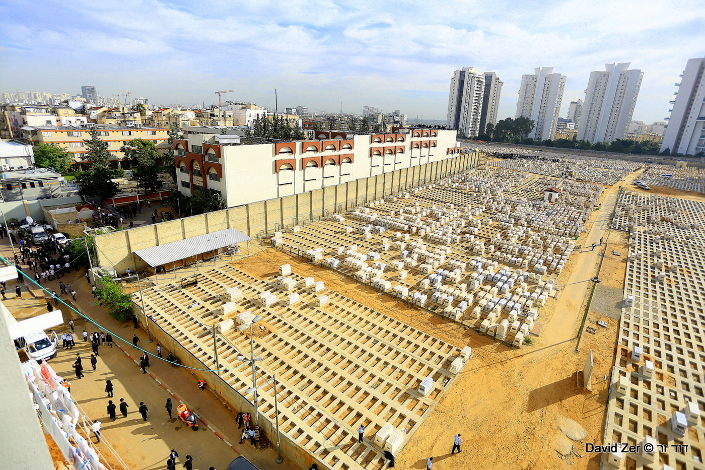 הלווית מרן הרב שטיינמן: התיעוד של דוד זר