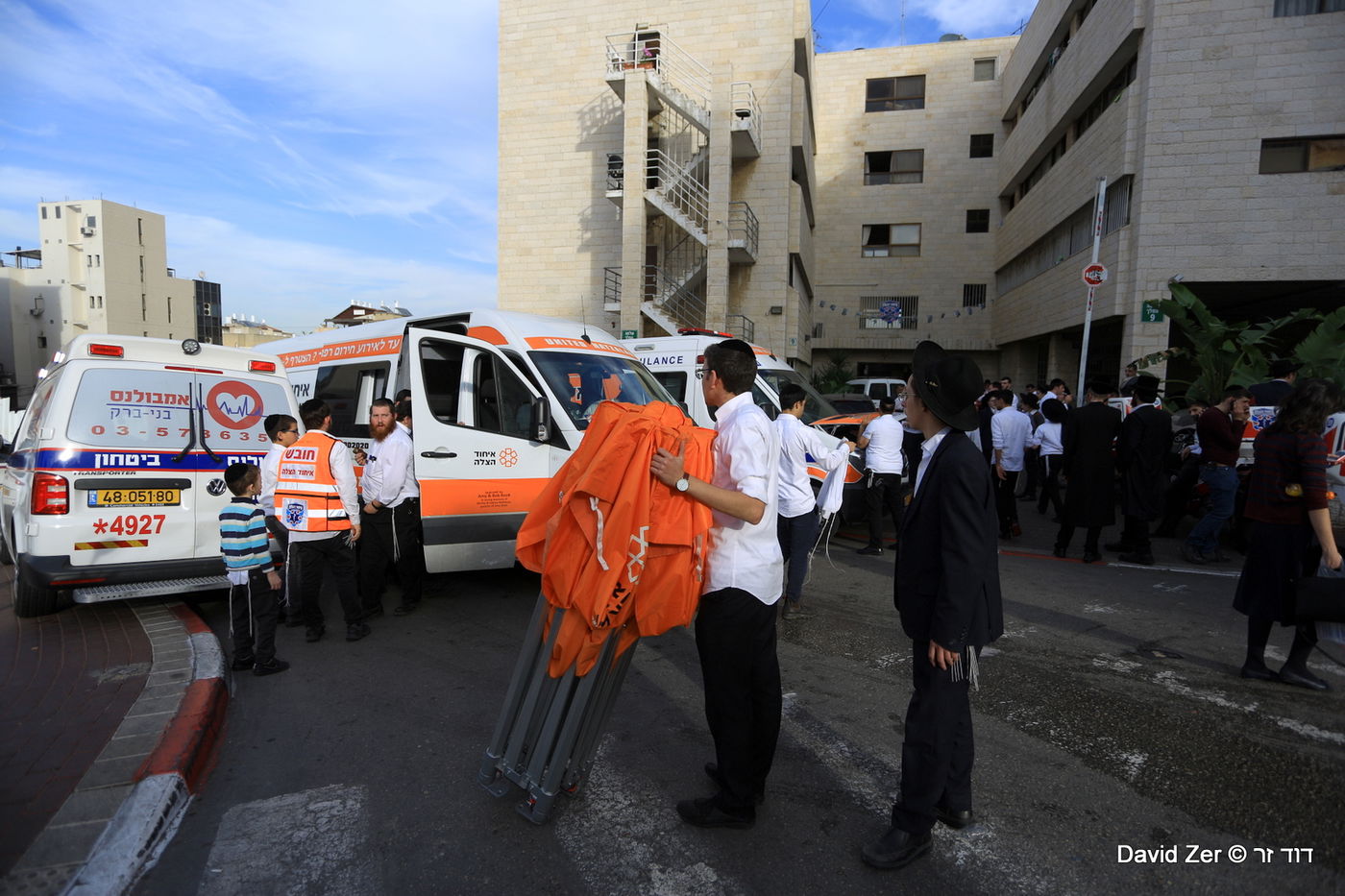 הלווית מרן הרב שטיינמן: התיעוד של דוד זר