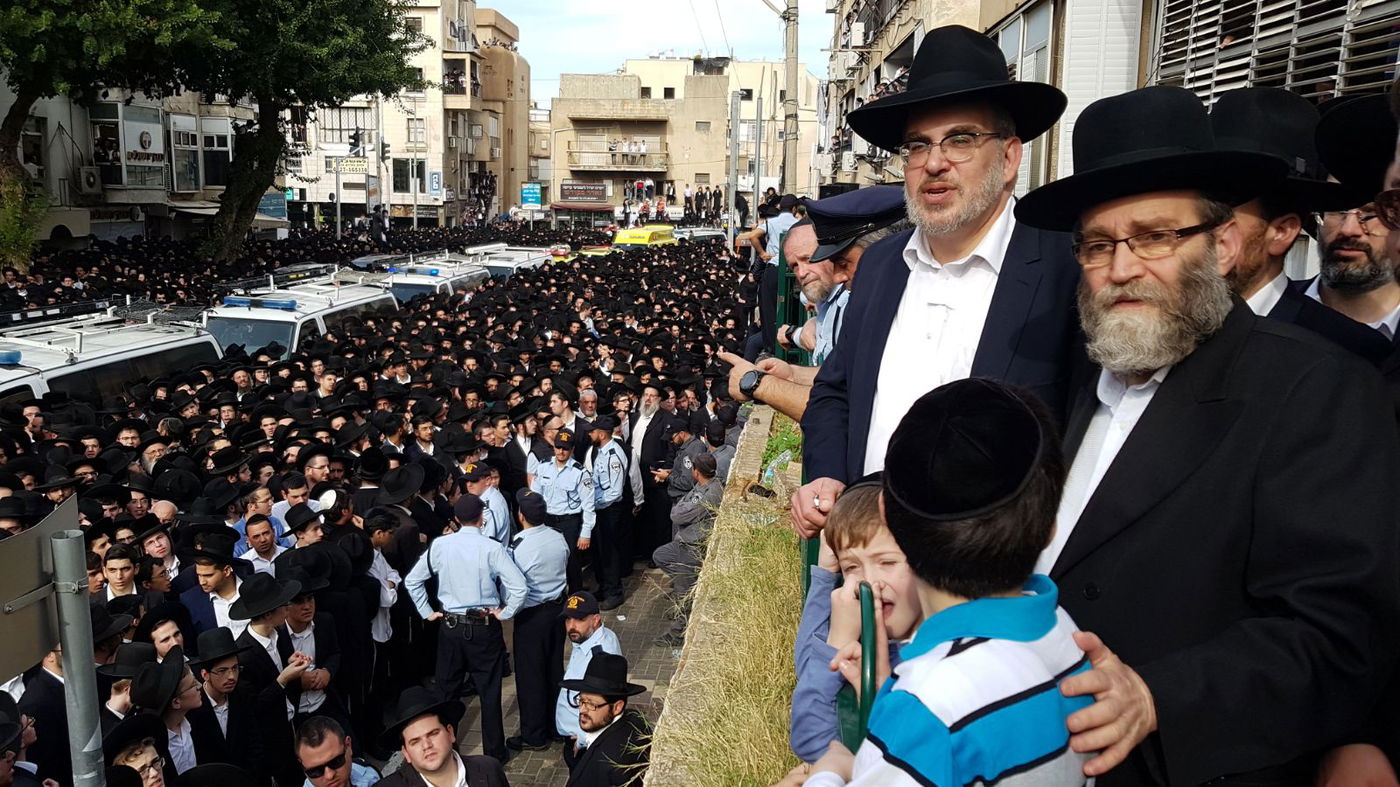 מאות אלפים במסע הלווית מרן הגראי"ל שטיינמן זצוק"ל