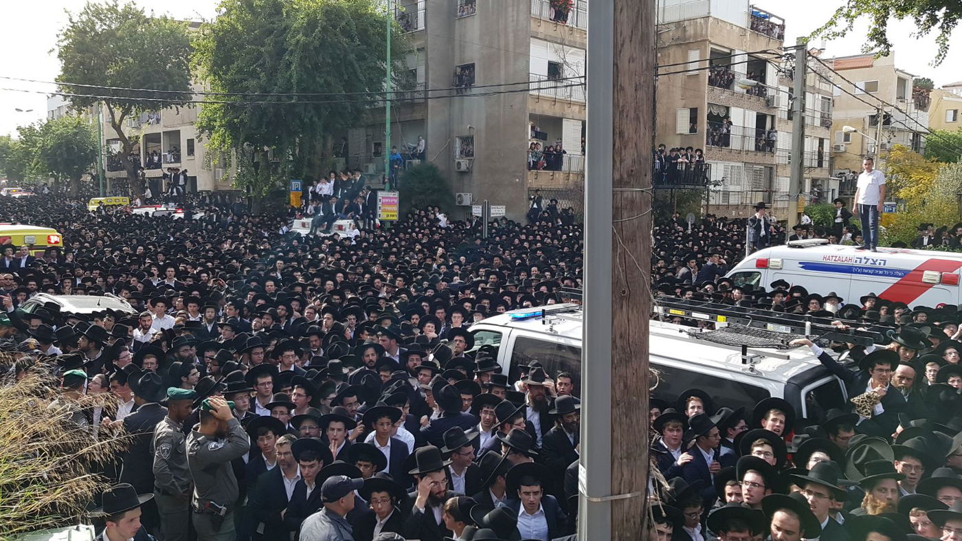 מאות אלפים במסע הלווית מרן הגראי"ל שטיינמן זצוק"ל