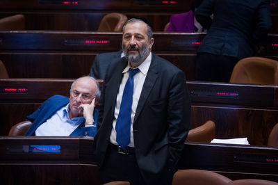 אריה דרעי במליאת הכנסת