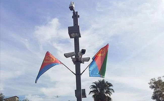 הדגלים שנתלו