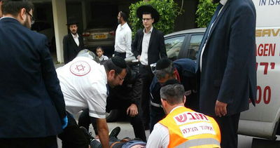 זירת התאונה