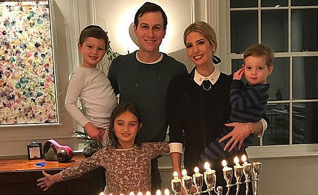 המשפחה בהדלקה