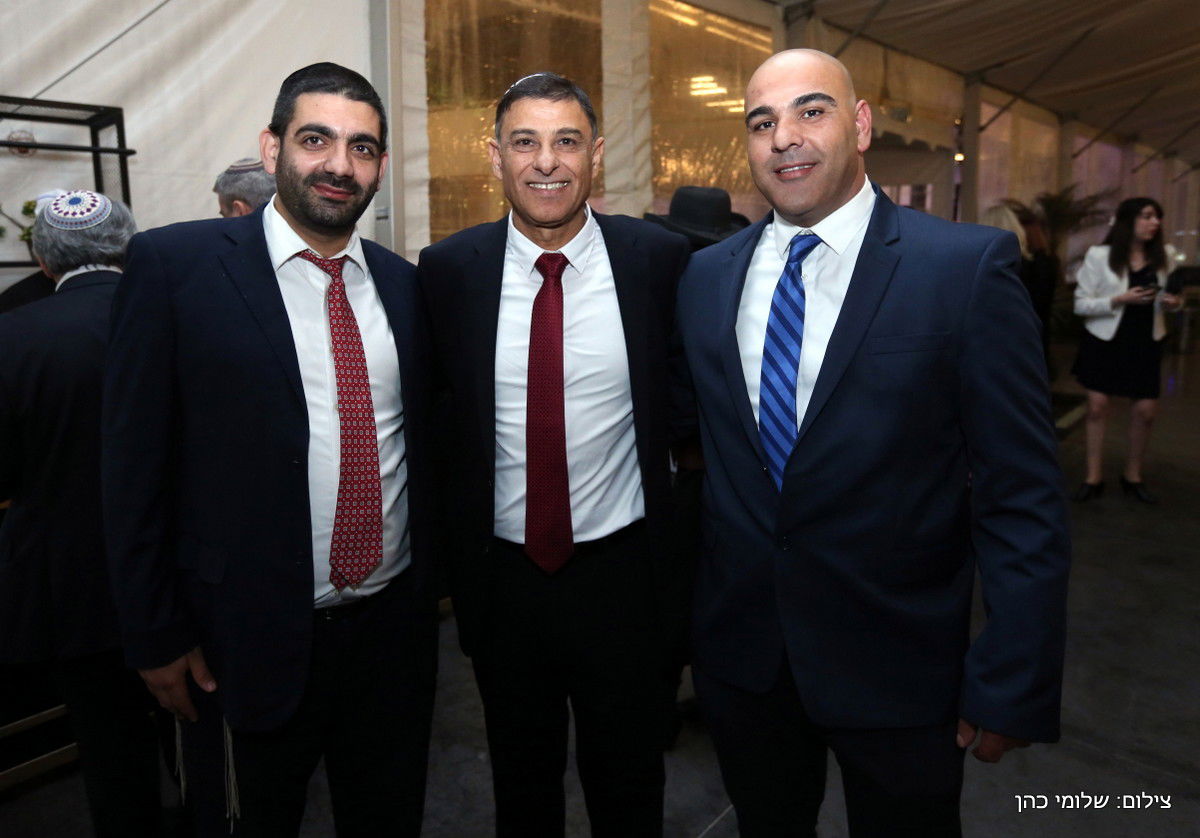 רבנים ואישי ציבור בחתונת בת היועץ למינוי דיינים