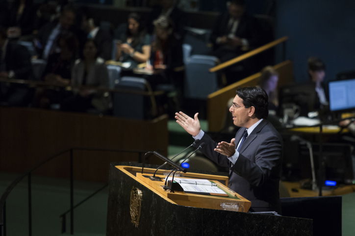 דני דנון באו"ם, אמיר לוי