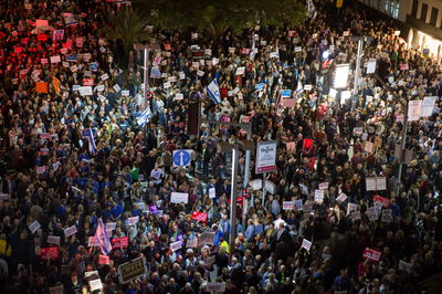 הפגנות השמאל 