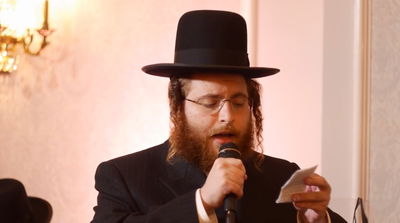 שלמה יעקב וובר ו'זמירות' במצווה טאנץ מרגש