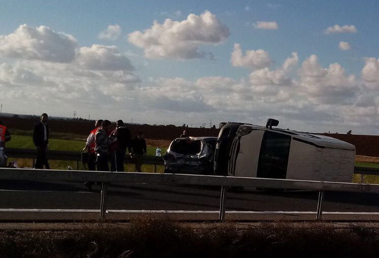 זירת התאונה