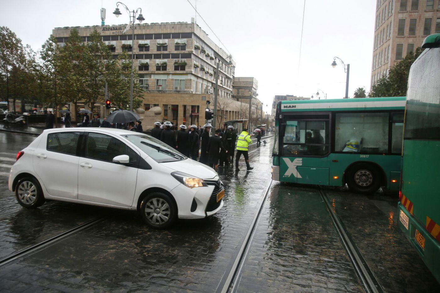 שוב אלימות משטרתית בירושלים • תיעוד