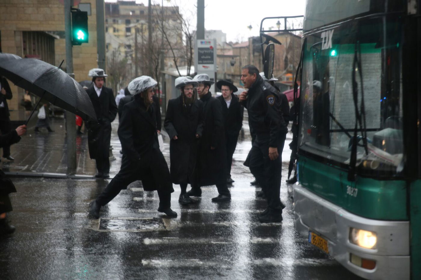 שוב אלימות משטרתית בירושלים • תיעוד