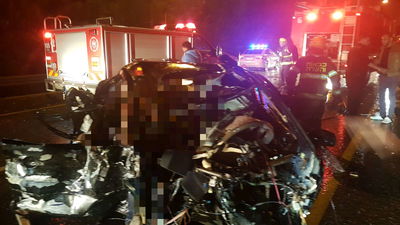 זירת התאונה