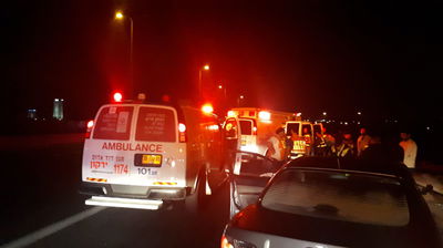 זירת התאונה