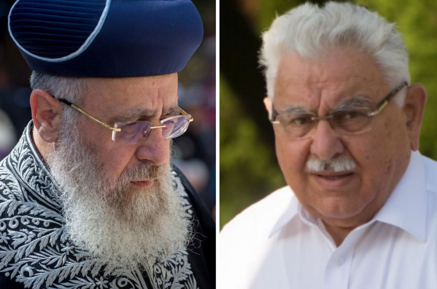 הרב הראשי והשר לשעבר ניסים