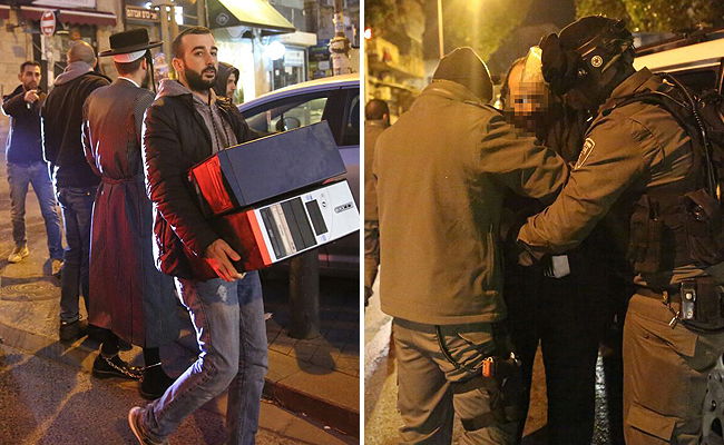 המעצרים והחרמת המחשבים