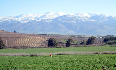 החרמון ליד מטולה