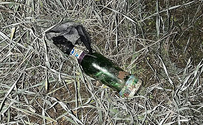 בקבוק תבערה שנתפס