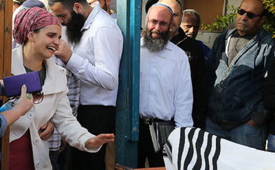 קריאות ה"נקמה" במהלך ההספד