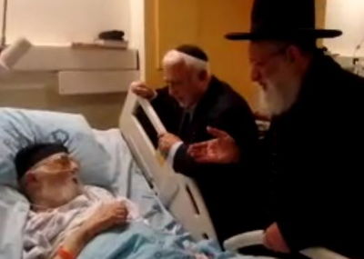 תיעוד בלעדי: המפגש המרגש בין הרב אלבז לרב מאמאן