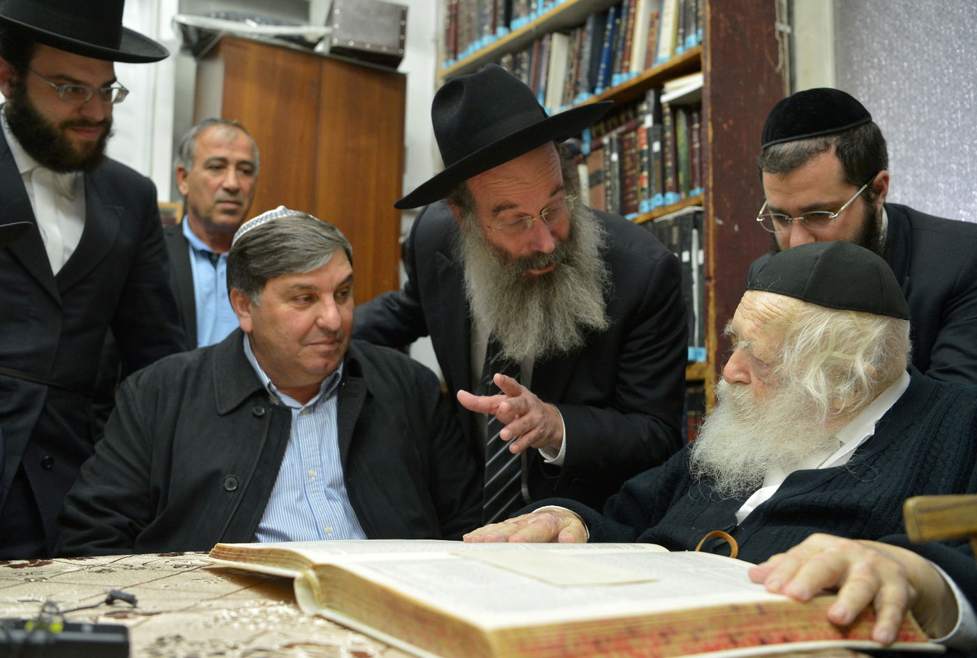 סיור מיוחד של יו"ר קק"ל: להכיר את המגזר החרדי לעומקו