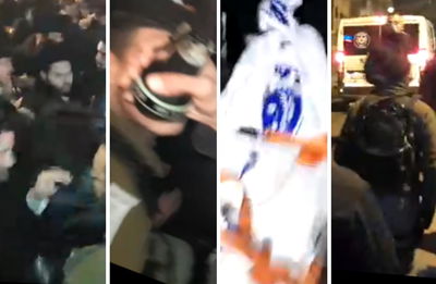 סרט מלחמה: רימוני הלם ואלימות במאבק על גופת הנפטר