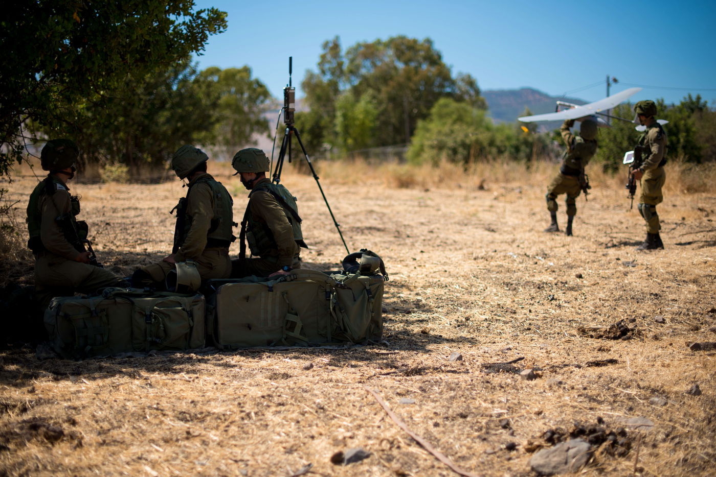 צפו: ביצועי המזל"טים שפועלים בעומק שטח האויב