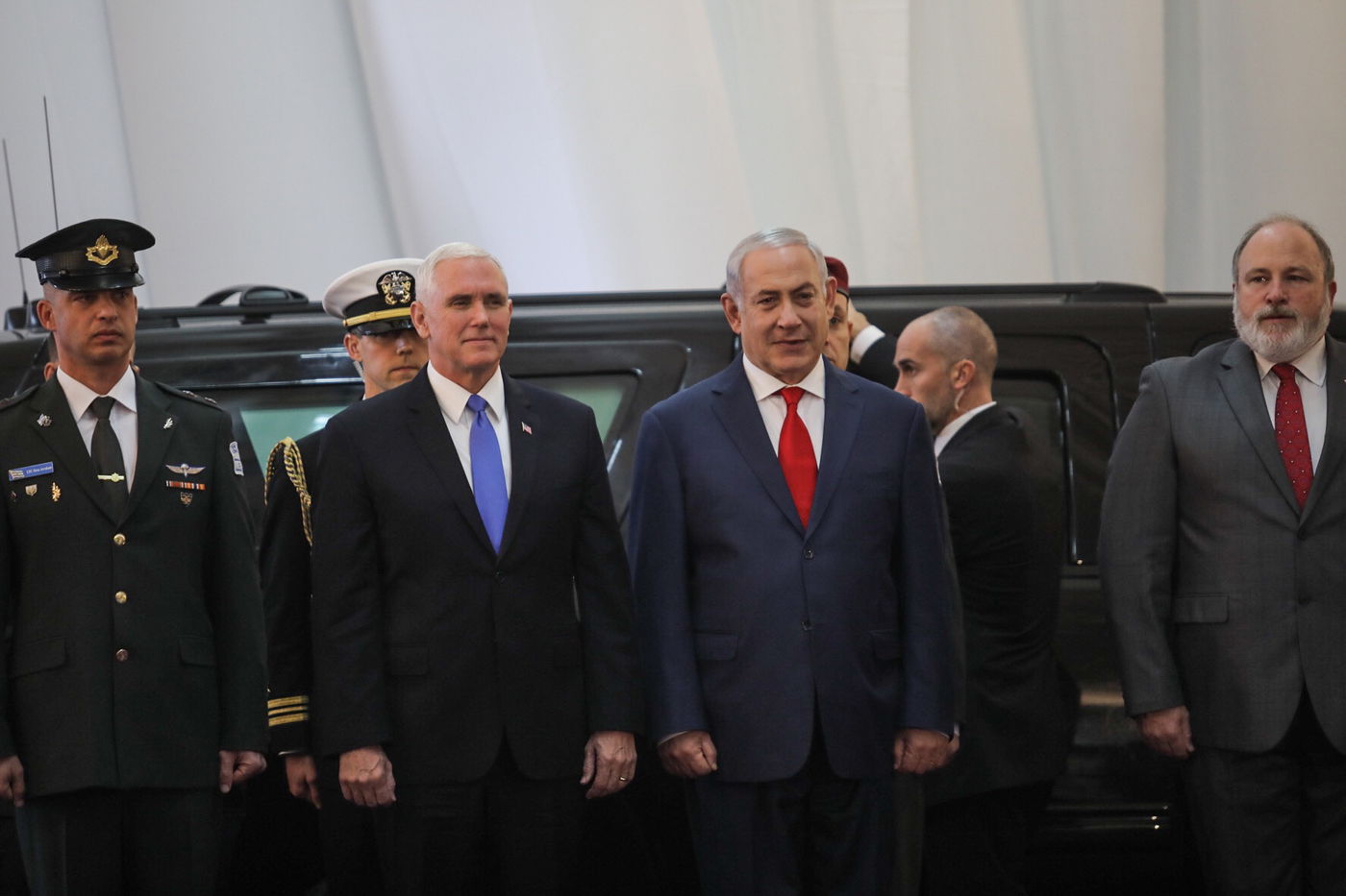 פנס לנתניהו: "כבוד גדול להגיע לירושלים, בירת ישראל"