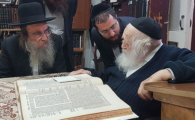 הרב קופשיץ אצל מרן הגר"ח קנייבסקי