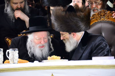 הרבי מגור בחתונה