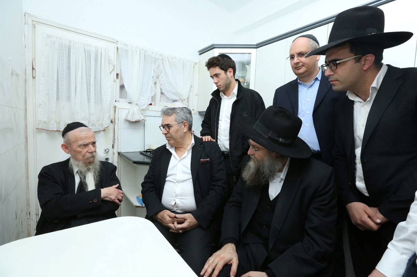 ראשי תדיראן אצל הרב גרשון אדלשטיין.