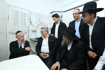 ראשי תדיראן אצל הרב גרשון אדלשטיין.