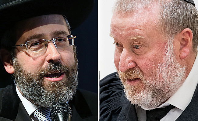 מנדלבליט והרב לאו