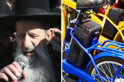 הרב מוצפי: "אופניים חשמליים - זה רצח"