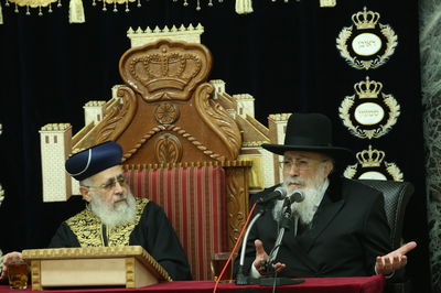 הגר"ש אליטוב ב'שיעור השבועי', הערב