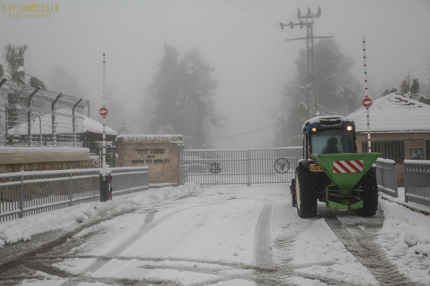 השלג בצפת • צפו בגלריה מרהיבה מבירת הגליל