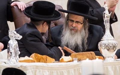 בר מצווה לנכד האדמו"ר מסאטמר • גלריה