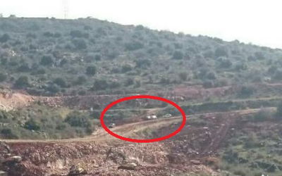 תיעוד העבודות בגבול הצפון