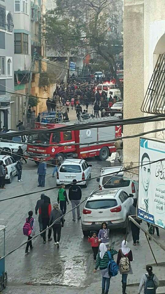 עזה: עבריין פיצץ בלון גז והרג שבעה, בהם ילדים